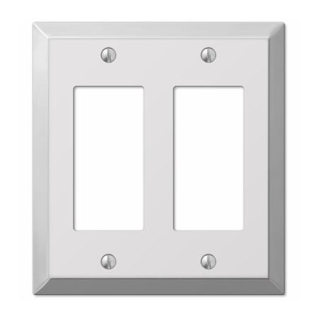 Westek CHR 2Rocker Wall Plate 161RR